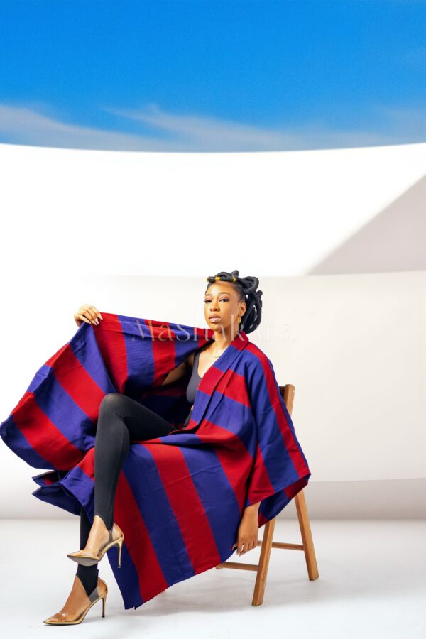 Bold Stripes Kimono - Image 2