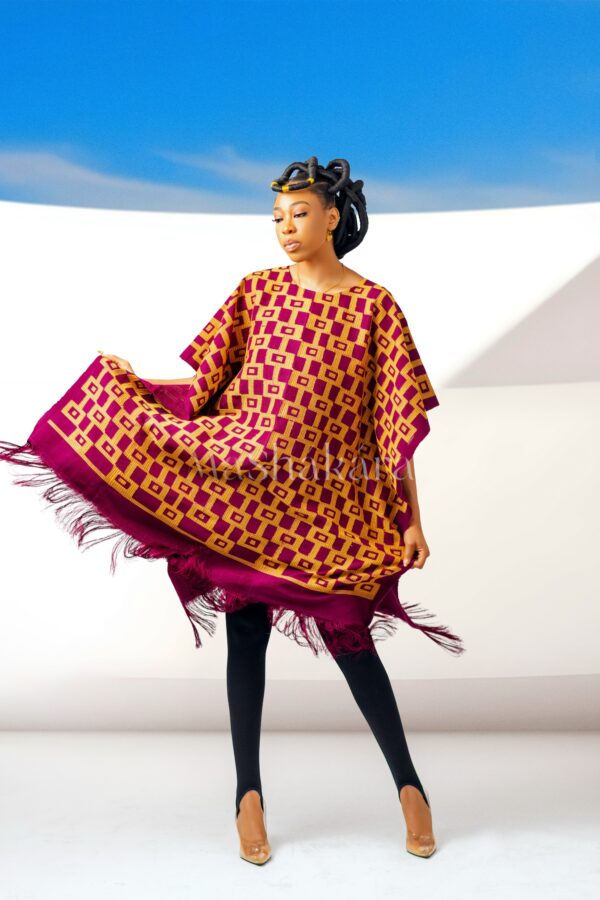 Silk Square Cape - Image 5