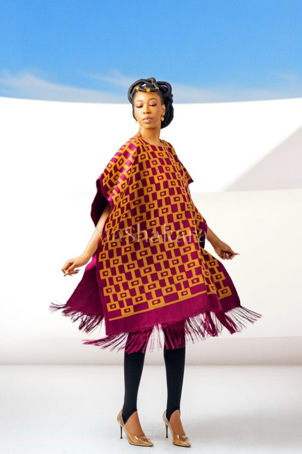 Silk Square Cape - Image 4