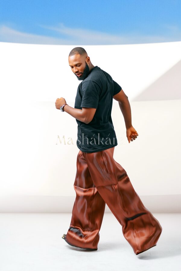 Liquid Brown Trouser