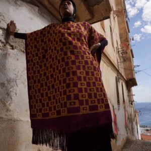 Silk Square Cape