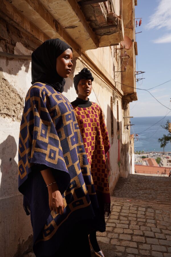 Silk Square Cape